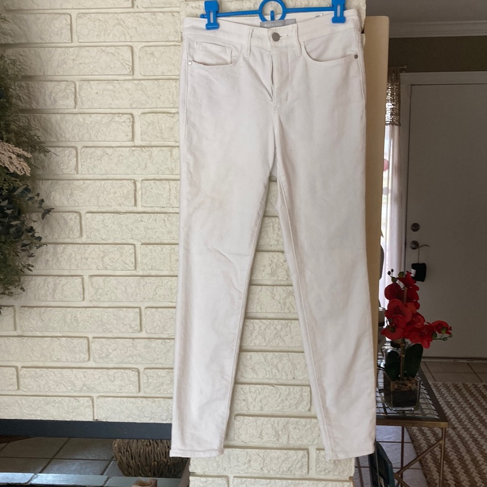 Athleta white sculptek jeans